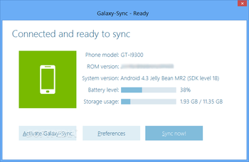 Galaxy-Sync screenshot 2