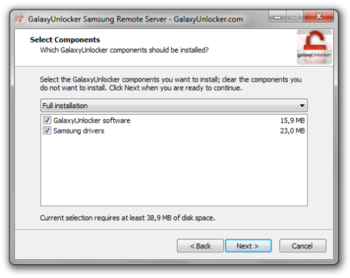Galaxy Unlocker Client screenshot 2