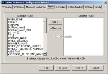 GALtoDB screenshot 2