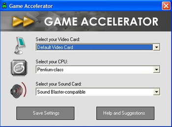 Game Accelerator screenshot