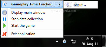 Gameplay Time Tracker screenshot