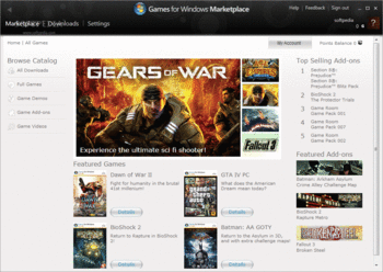 Games for Windows - Live screenshot 2