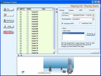 Gaming CD Ripper screenshot