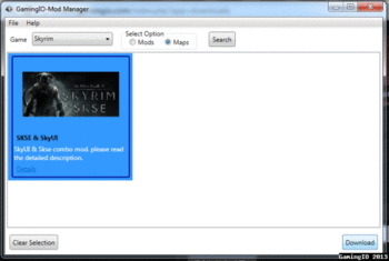 GamingIO Mod Manager screenshot