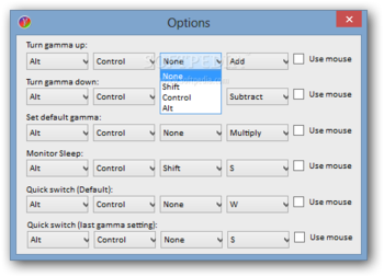 Gamma Control screenshot 2
