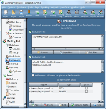 Gammadyne Mailer screenshot 12