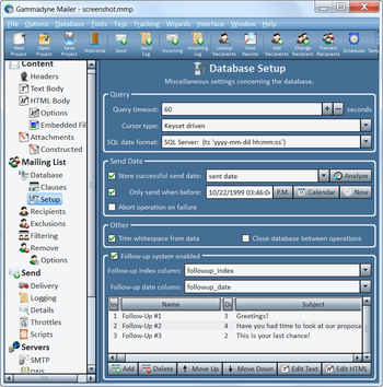 Gammadyne Mailer screenshot 9