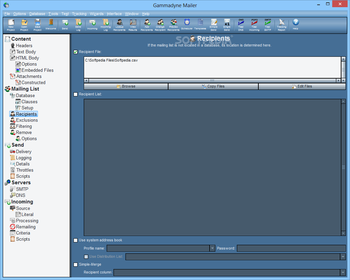 Gammadyne Mailer screenshot 10
