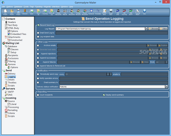 Gammadyne Mailer screenshot 14