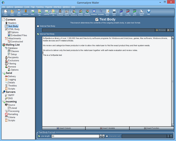 Gammadyne Mailer screenshot 2
