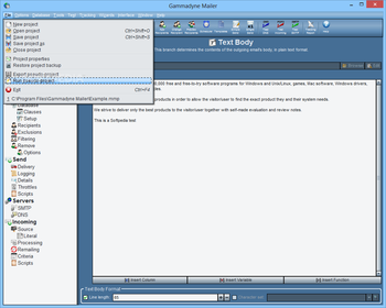 Gammadyne Mailer screenshot 20