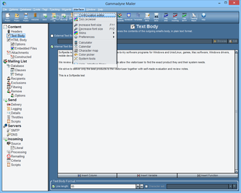 Gammadyne Mailer screenshot 27