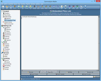 Gammadyne Mailer screenshot 5