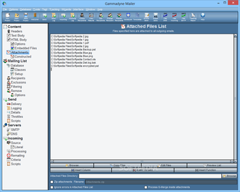 Gammadyne Mailer screenshot 6