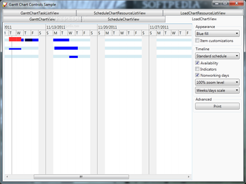 Gantt Chart Library screenshot 6