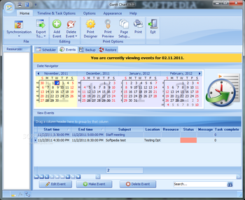 Gantt Chart screenshot 2