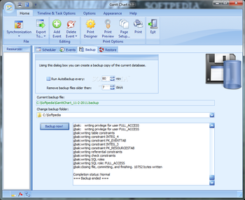 Gantt Chart screenshot 3