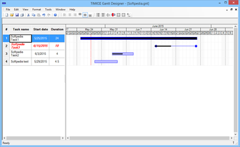 Gantt Designer screenshot