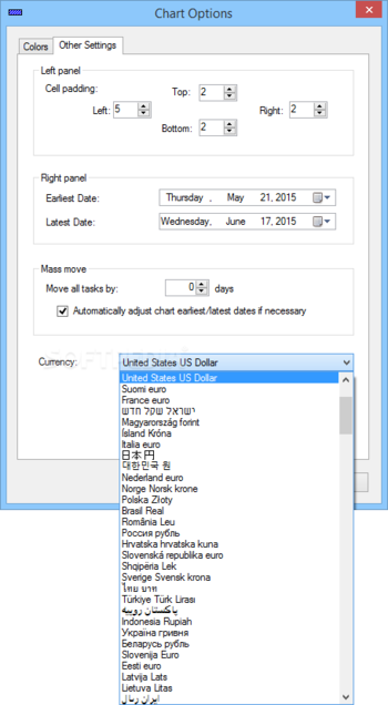 Gantt Designer screenshot 12