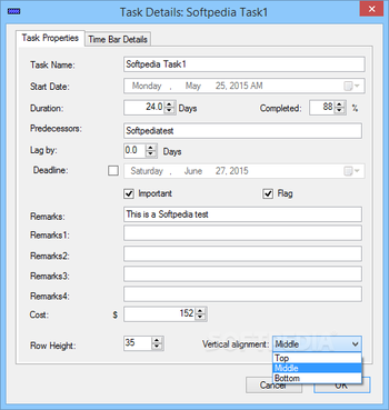 Gantt Designer screenshot 7