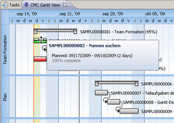 GanttChart for ClearQuest screenshot 2