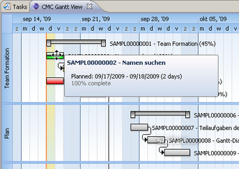 GanttChart for ClearQuest screenshot 3