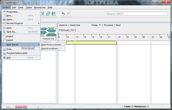 GanttProject screenshot 3