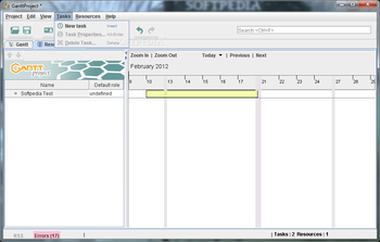 GanttProject screenshot 5