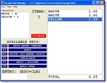Garage Sale Manager plus eBook screenshot 2
