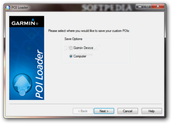 Garmin POI Loader screenshot