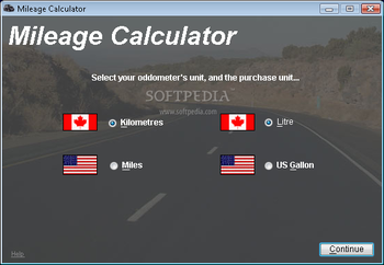 Gas Mileage Calculator screenshot