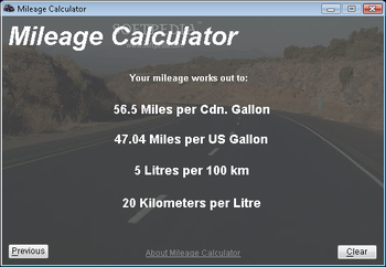 Gas Mileage Calculator screenshot 3