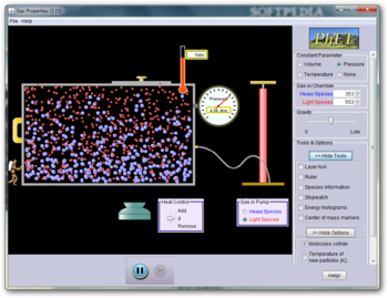 Gas Properties screenshot