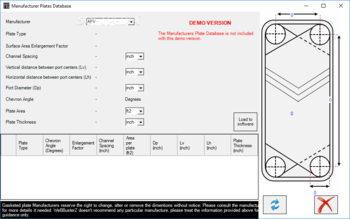 Gasketed Plate Heat Exchanger Design screenshot 17