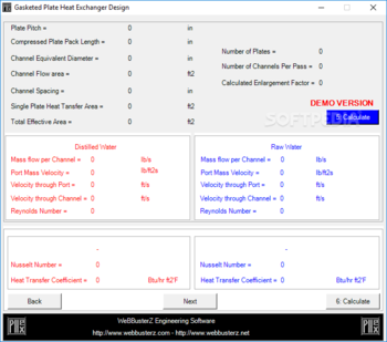 Gasketed Plate Heat Exchanger Design screenshot 8