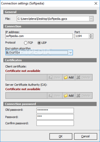 gateProtect VPN Client screenshot 2