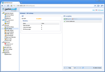 GateWall Antispam screenshot 2