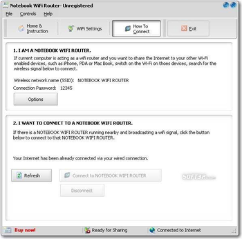Gateway Notebook WiFi Router screenshot 2