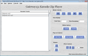 Gateway151 Karaoke Zip Player screenshot