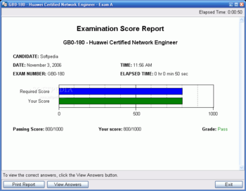 GB0-180 - Huawei Certified Network Engineer Practice Exam Questions screenshot 3