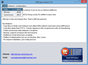 GBCopy screenshot 2