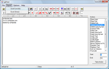 gbText screenshot 2