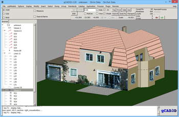 gCAD3D screenshot