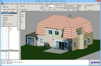 gCAD3D screenshot 2