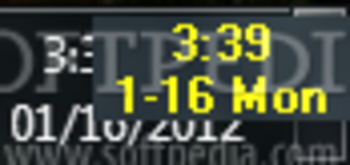 GCS TrayClock screenshot 2