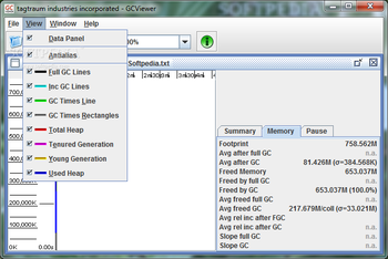 GCViewer screenshot 2