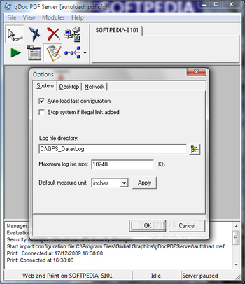 gDoc PDF Server screenshot 2