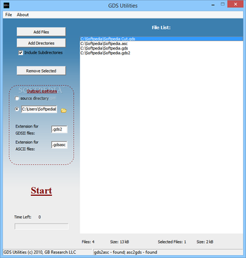 GDS Utilities screenshot