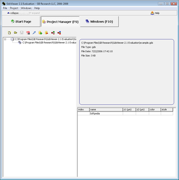 GdsViewer screenshot 2