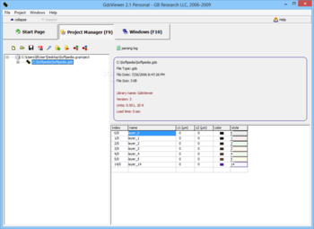 GdsViewer Personal screenshot